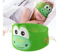 OFFCUP Bluetooth Schlafmaske Kinder Augenmaske, Schlafkopfhörer Bluetooth | Stirnband Kopfhörer, Musik Schlafen Stirnband Schlaf Kopfhörer Headband Schlafbrille für Kinder Nickerchen Reisen-Dinosaurier