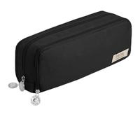 OFFCUP Federmäppchen Mäppchen 3 Fach Große Kapazität, Pencil Case Teenager Stiftetasche Tragbare Schreibwaren Tasche Federtaschen Schlampermäppchen mit Reißverschluss Federmappe für Schule Büro