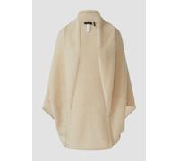 Offene Grobstrickjacke mit Schalkragen M braun 2171472.9305.M