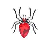 Offene Ringe Verstellbar Gothic Schmuck Offener Fingerring Einstellbare Spinne mit Strass Dekoration für gruselige Partygeschenke, Refer to description, Eisen, Reißverschluss