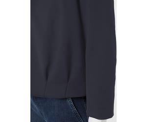 Offene Scuba-Jacke im Boxy Fit blau 36