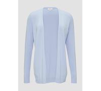 Offene Strickjacke aus Viskosemix 40 blau 2154178.5061.40