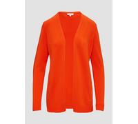 Offene Strickjacke aus Viskosemix 42 Orange 2154178.2586.42