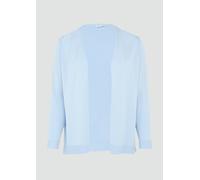 Offene Strickjacke aus Viskosemix 46 blau 2161068.5061.46