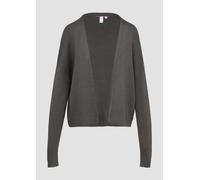 Offene Strickjacke aus Viskosemix XS grau 2164922.9666.XS