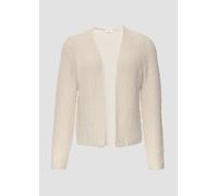 Offene Strickjacke mit Glitzergarn 42 creme 2150006.02X1.42