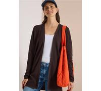 Cardigan CECIL, Damen, Gr. XS (36), truffle braun, Strickjacken, im soften Baumwoll-Mix (61292869-XS) truffle braun