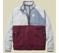 Offgrid 1/2 Zip Recycled Sherpa Fleece Men M mehrfarbig - grey marl/fig