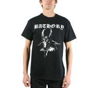 Official Bathory Goat T Shirt (Schwarz)