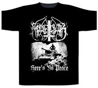 Official Merchandise Band T-Shirt - Marduk - Here’S No Peace // Größe: L