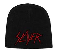 Official Merchandise Beanie Hat - Slayer - Scratched Logo