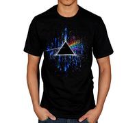 Official Pink Floyd Dark Side of The Moon Pink Splatter 2 T-Shirt