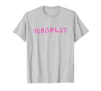 Official YUNGBLUD Logo D Alternative Rockmusik T-Shirt, Herren, Silber, M