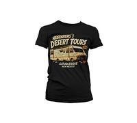 Officially Licensed Merchandise Heisenberg´s Desert Tours Women T-Shirt (Black), X-Large