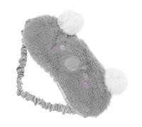 OFFIGAM Schlafaugenmaske Aus Plüsch Mit Koala-tiermotiv Atmungsaktive Augenabdeckung Zum Schlafen Bequeme Schlafmaske Für Reisen Und Zuhause Süße Tieraugenmaske Mit Lichtblockierung