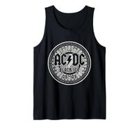 Offiziell AC/DC Back Ice Off White ACDC Rock Tank Top