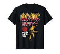 Offiziell AC/DC Japan Tour 1981 ACDC Rock T-Shirt