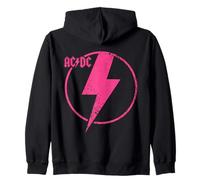 Offiziell AC/DC Pink Distressed Logo ACDC Kapuzenjacke