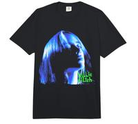 Offiziell Billie Eilish Blue Portrait Outline Comfort Colors Adult Heavyweight T-Shirt