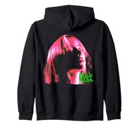 Offiziell Billie Eilish Pink Iconic Portrait Outline Kapuzenjacke