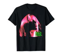 Offiziell Billie Eilish Pink Iconic Portrait Outline T-Shirt