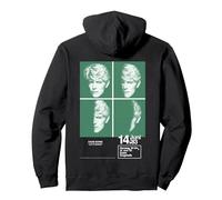 Offiziell David Bowie 1983 Concert Poster Music Pullover Hoodie, Unisex für Erwachsene, Schwarz, S