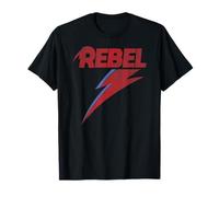 Offiziell David Bowie Distressed Rebel Music T-Shirt