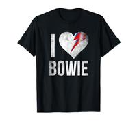 Offiziell David Bowie I Love Bowie Music T-Shirt