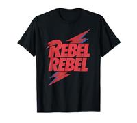Offiziell David Bowie Music Rock Distressed Rebel Rebel T-Shirt