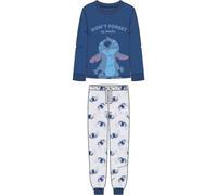 Offiziell lizenzierte Single Jersey Naht Lange Pyjamas - Weiche und bequeme lange Pyjamas zum Schlafen - Größe M