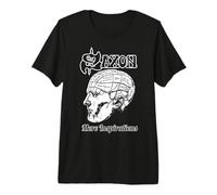 Offiziell Saxon More Inspiration Heavy Metal Band Premium T-Shirt