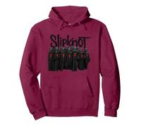 Offiziell Slipknot Choir Unsainted Song Nu Metal Band Retro Pullover Hoodie, Unisex für Erwachsene, Kastanienbraun, XL
