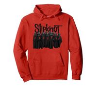Offiziell Slipknot Choir Unsainted Song Nu Metal Band Retro Pullover Hoodie, Unisex für Erwachsene, Rot, XL