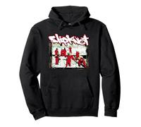 Offiziell Slipknot Rote Jumpsuits Retro Nu Metal Band Pullover Hoodie