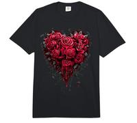 Offiziell Spiral Bleeding Heart Gothic Fantasy Comfort Colors Adult Heavyweight T-Shirt