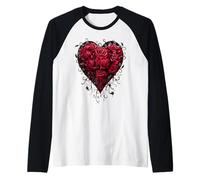 Offiziell Spiral Bleeding Heart Gothic Fantasy Raglan