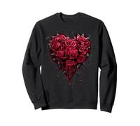 Offiziell Spiral Bleeding Heart Gothic Fantasy Sweatshirt