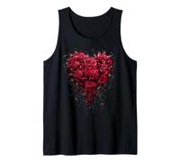 Offiziell Spiral Bleeding Heart Gothic Fantasy Tank Top