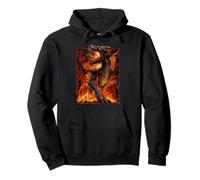 Offiziell Spiral Draconis Flame Gothic Fantasy Pullover Hoodie