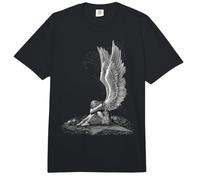 Offiziell Spiral Enslaved Angel Gothic Fantasy Comfort Colors Adult Heavyweight T-Shirt