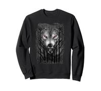 Offiziell Spiral Forest Wolf Gothic Fantasy Sweatshirt