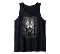 Offiziell Spiral Forest Wolf Gothic Fantasy Tank Top