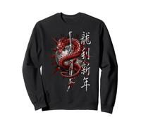 Offiziell Spiral Oriental Dragon Gothic Fantasy Sweatshirt