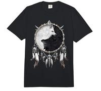 Offiziell Spiral Wolf Chi Yin Yang Gothic Fantasy Comfort Colors Adult Heavyweight T-Shirt