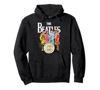 Offiziell The Beatles SGT Pepper Music Band Artwork Pullover Hoodie