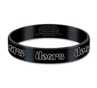 offiziell The Doors Armband Classic Band Logo Jim Morrison Nue 17mm Rubber One Size