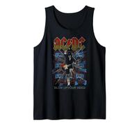 Offizielle AC/DC Blow Up Your Video Rockmusik Band Logo Tank Top, Herren, Schwarz, L