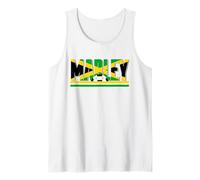 Offizielle Bob Marley Jamaika-Flagge Tank Top