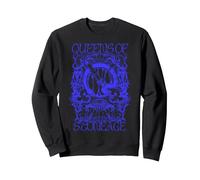 Offizielle Königinnen der Steinzeit illustriert Sweatshirt, Unisex für Erwachsene, Schwarz, S