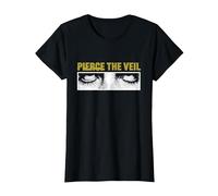 Offizielle Pierce The Veil Eye Box T-Shirt, Damen, Schwarz, L